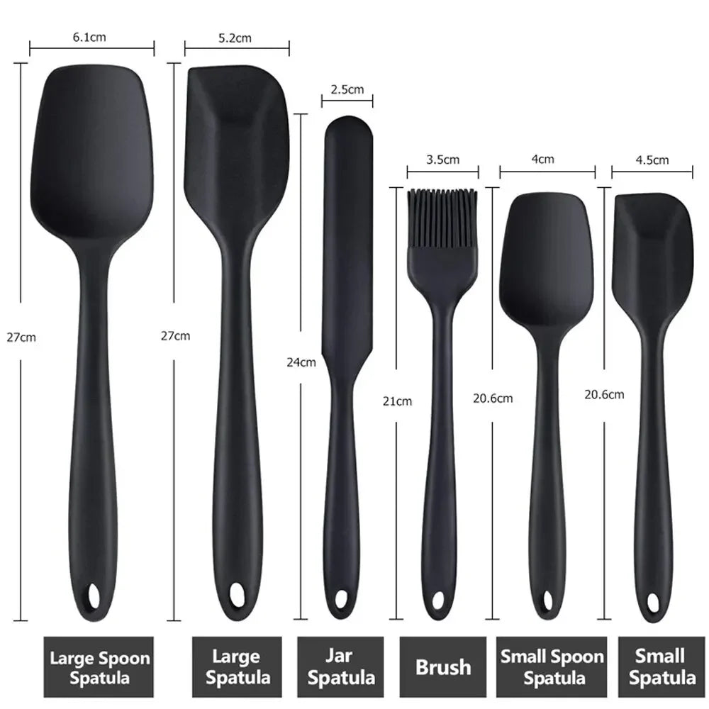 kit utensílios para cozinha 6 peçaa